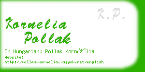 kornelia pollak business card